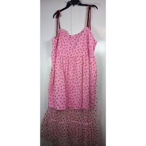 womens dress pink hearts 5x Bodycon dollette coquette feminine romantic cosplay